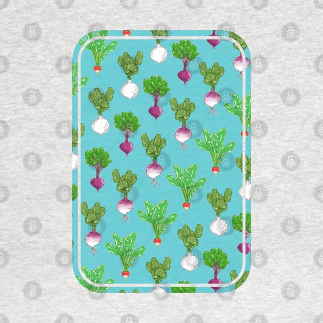Root vegetable pattern by mailboxdisco